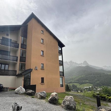 Terrasse Adroit T2 Barcelonnette - Wi-Fi Gratuit - 7 Couchages Lejlighed Eksteriør billede