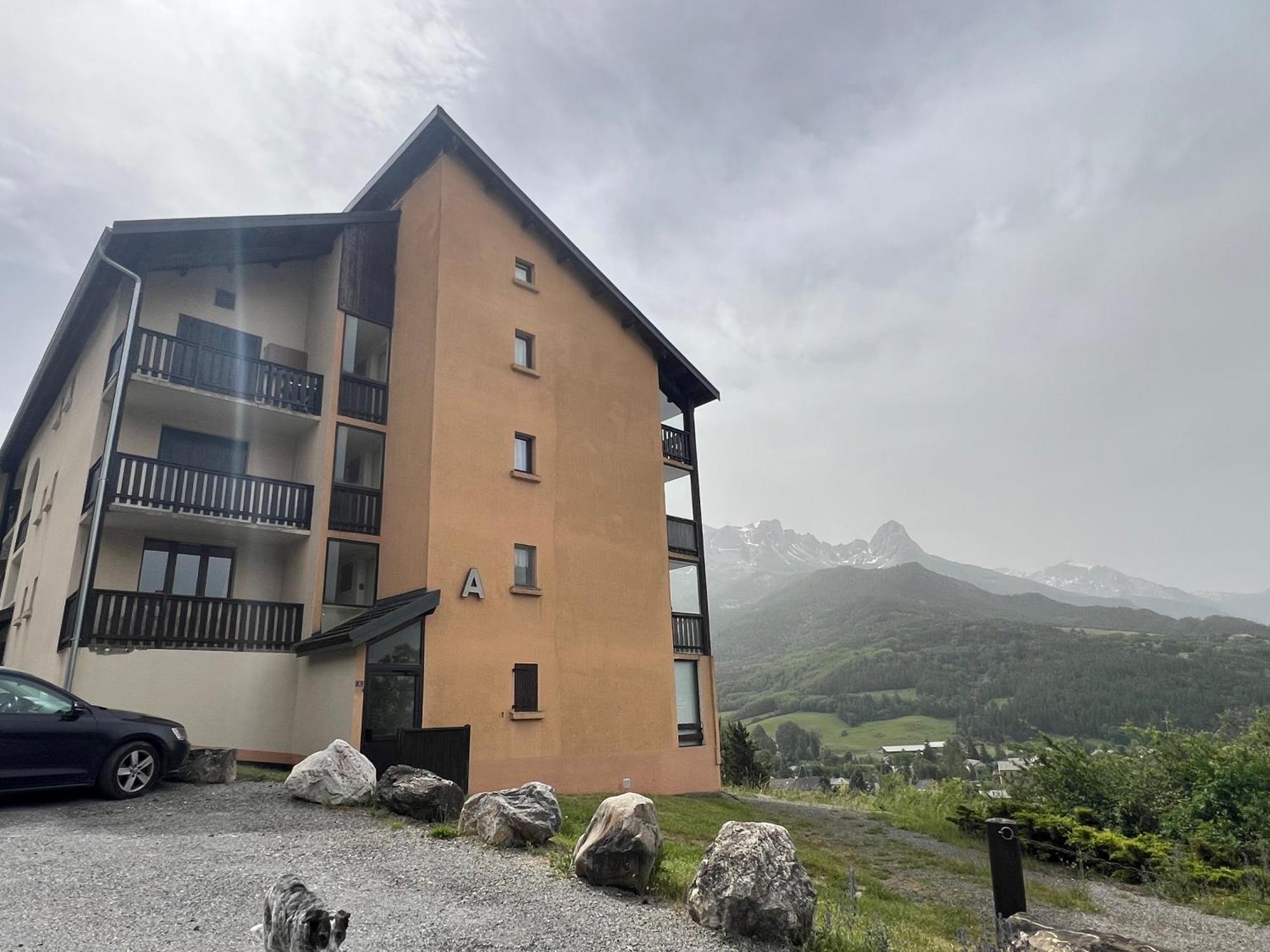 Terrasse Adroit T2 Barcelonnette - Wi-Fi Gratuit - 7 Couchages Lejlighed Eksteriør billede